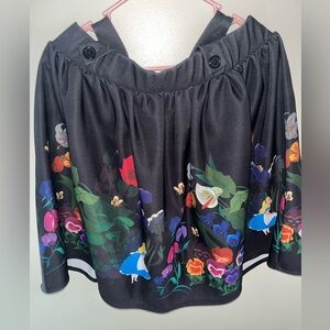 Alice in Wonderland Skirt with Straps